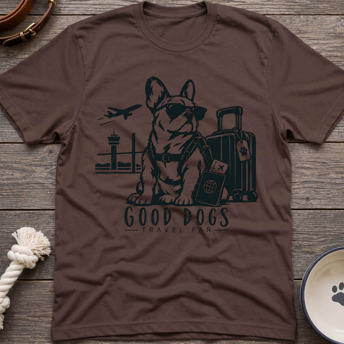 Good Dogs Travel T-Shirt