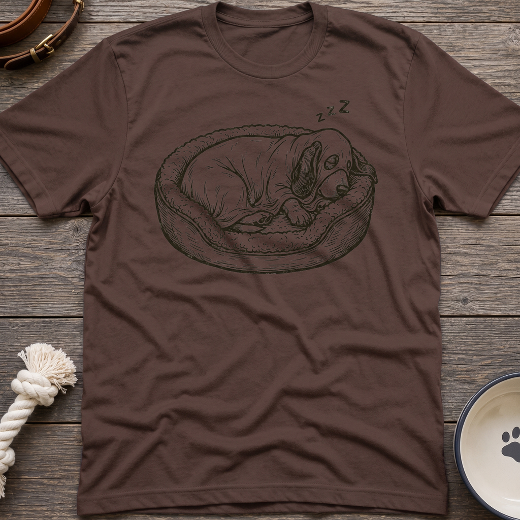 Sleepy Ghost Dog T-Shirt