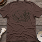 Sleepy Ghost Dog T-Shirt