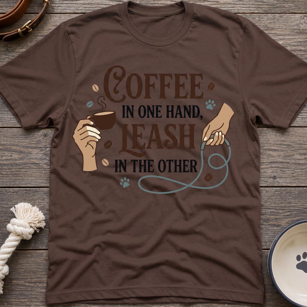 Coffee And Leash T-Shirt