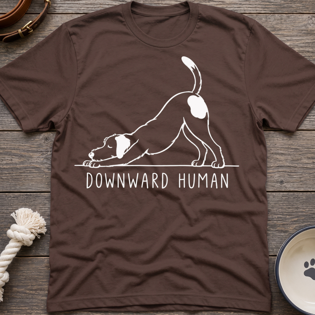Downward Human T-Shirt