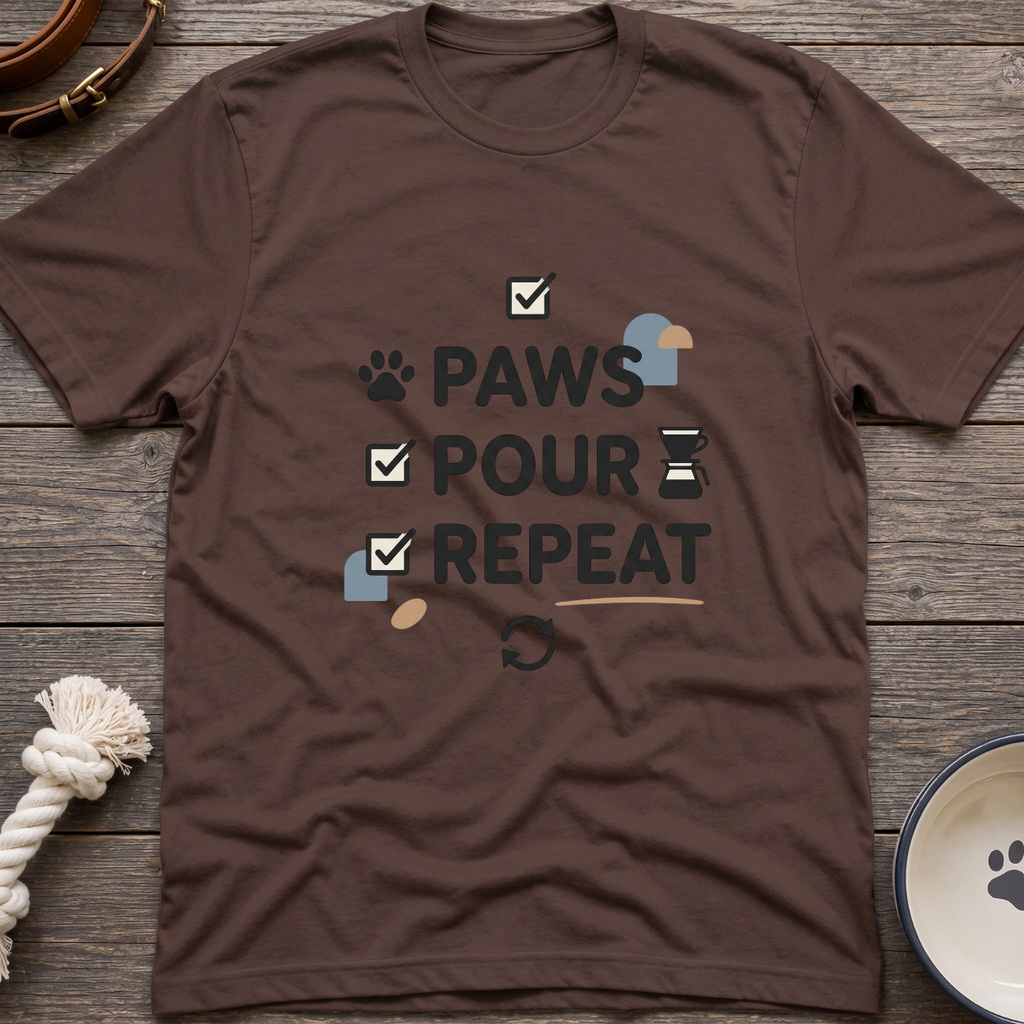 Paws Pour Repeat T-Shirt