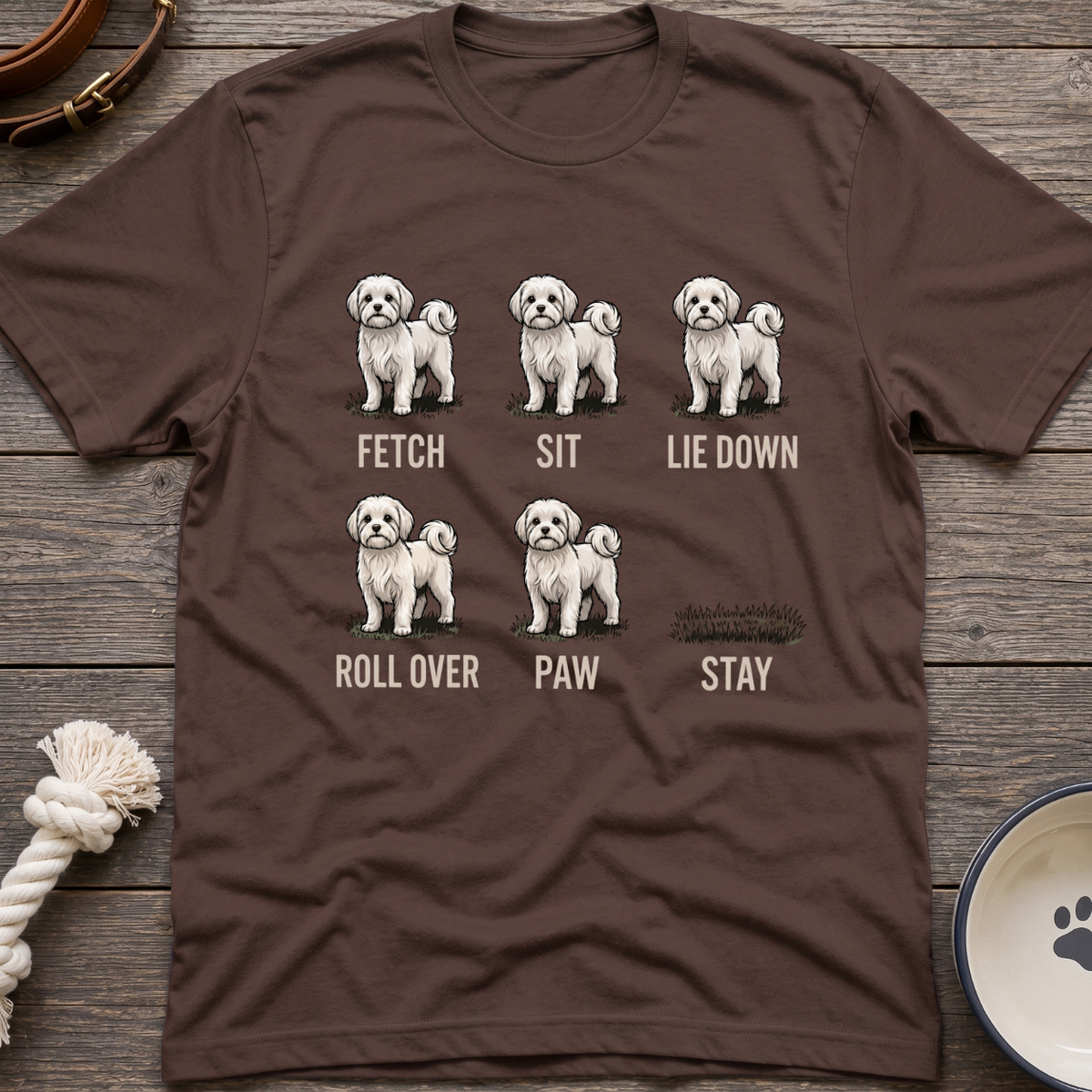 Dog Commands T-shirt