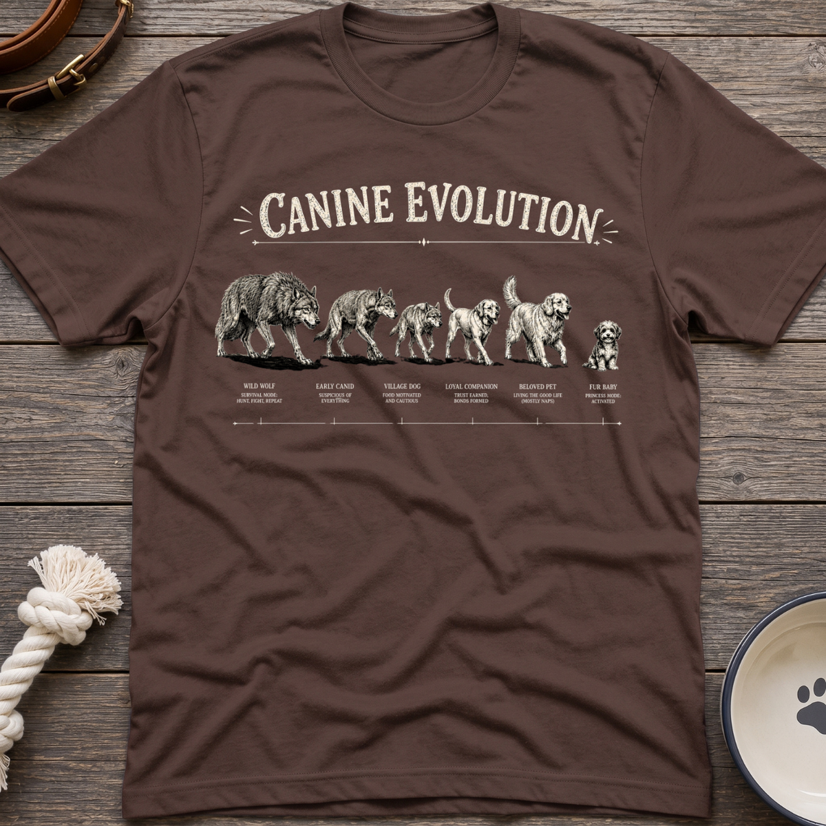 Canine Evolution T-Shirt