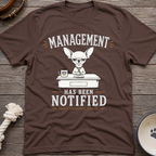 Management Notified T-Shirt
