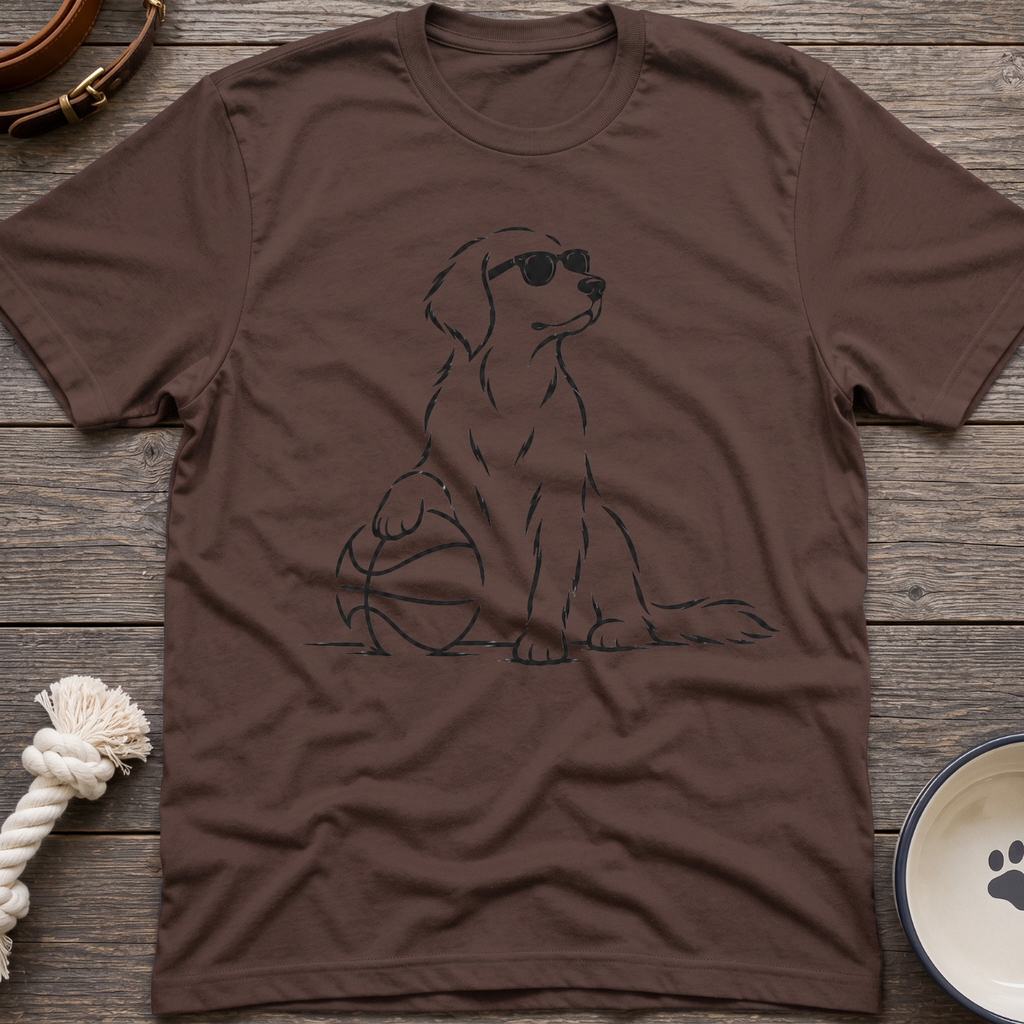 Basketball Pup T-Shirt