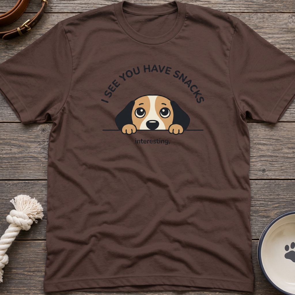 Snacks, Interesting! T-Shirt