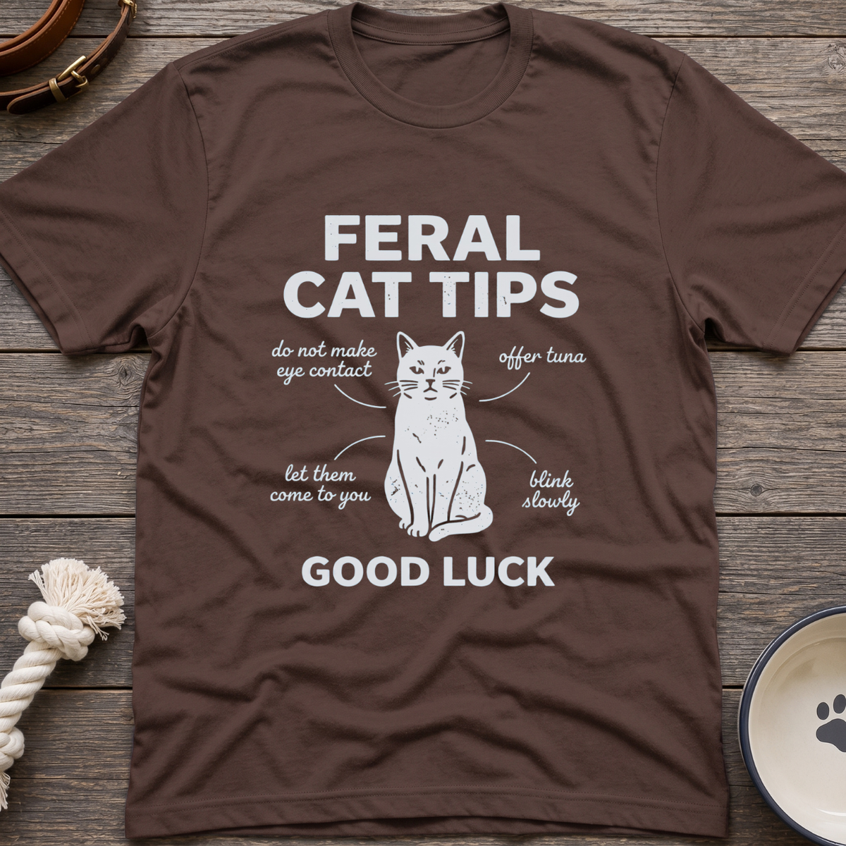 Feral Cat Tips T-Shirt