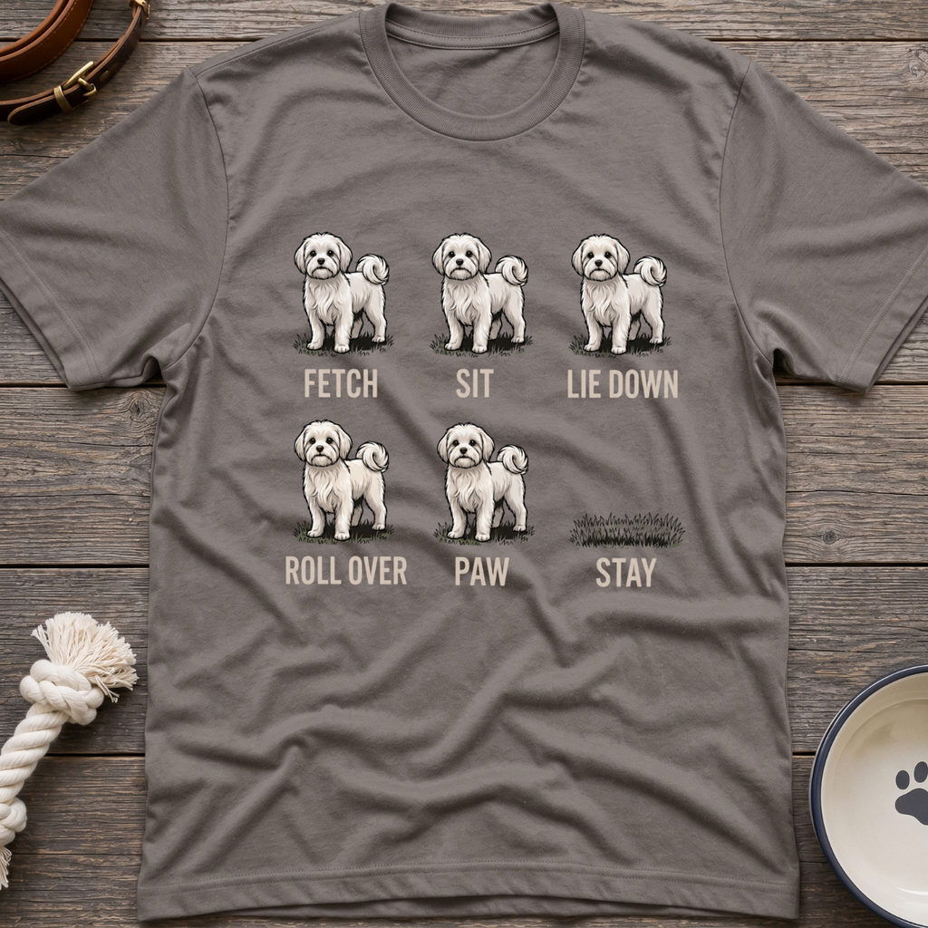 Dog Commands T-shirt