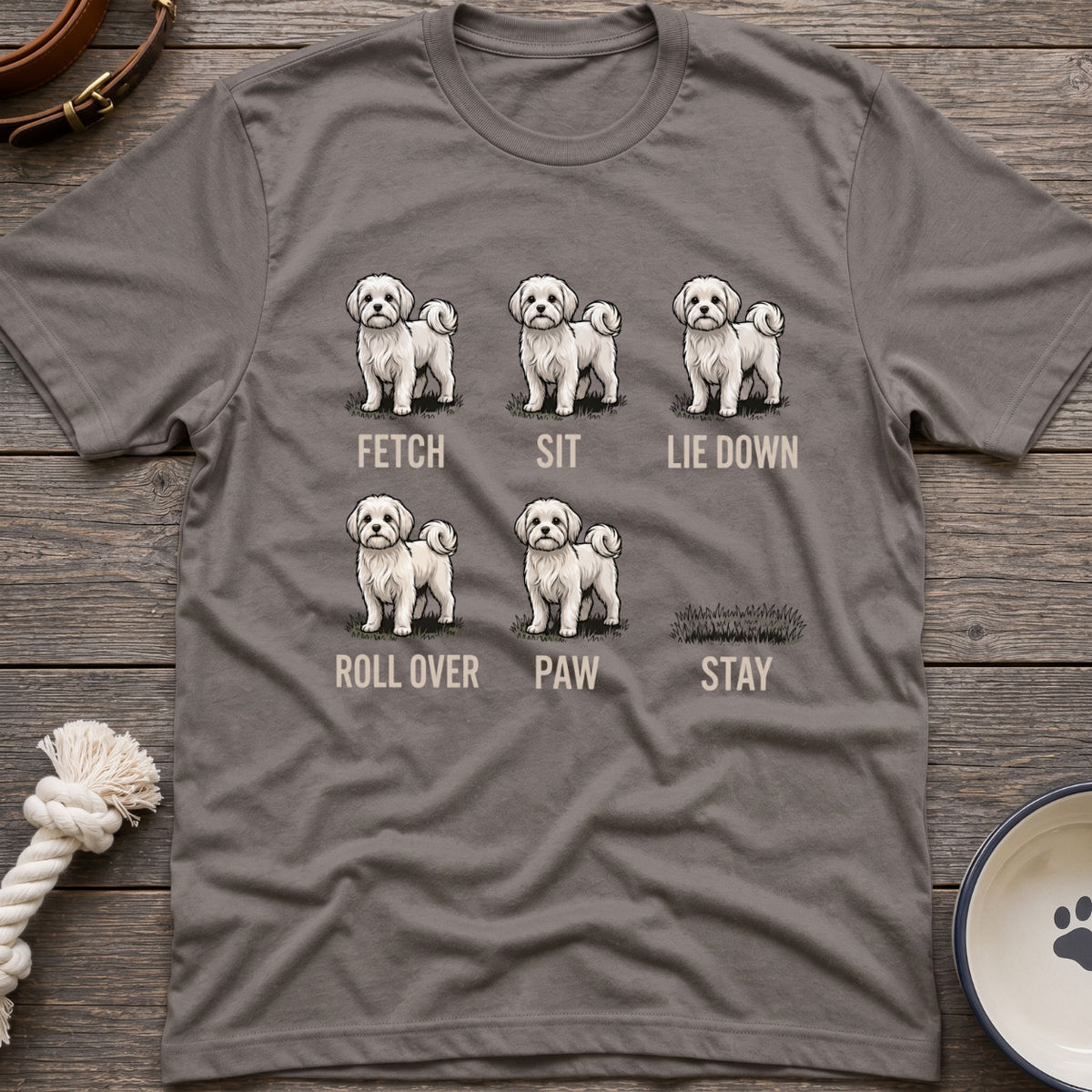 Dog Commands T-shirt