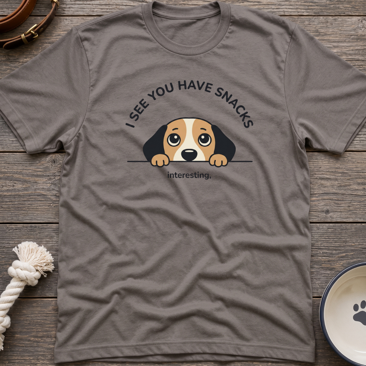 Snacks, Interesting! T-Shirt