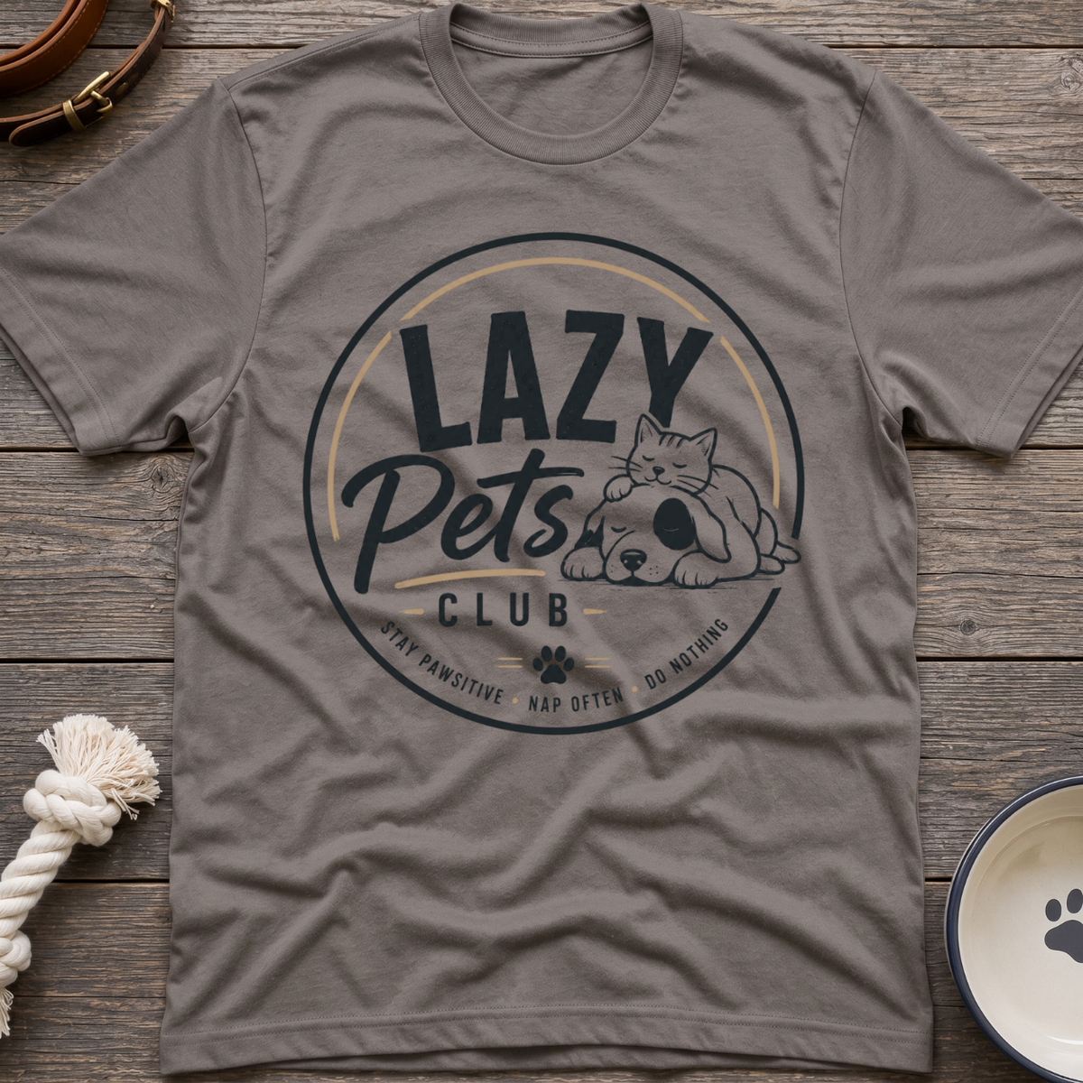 Lazy Pets Club T-Shirt