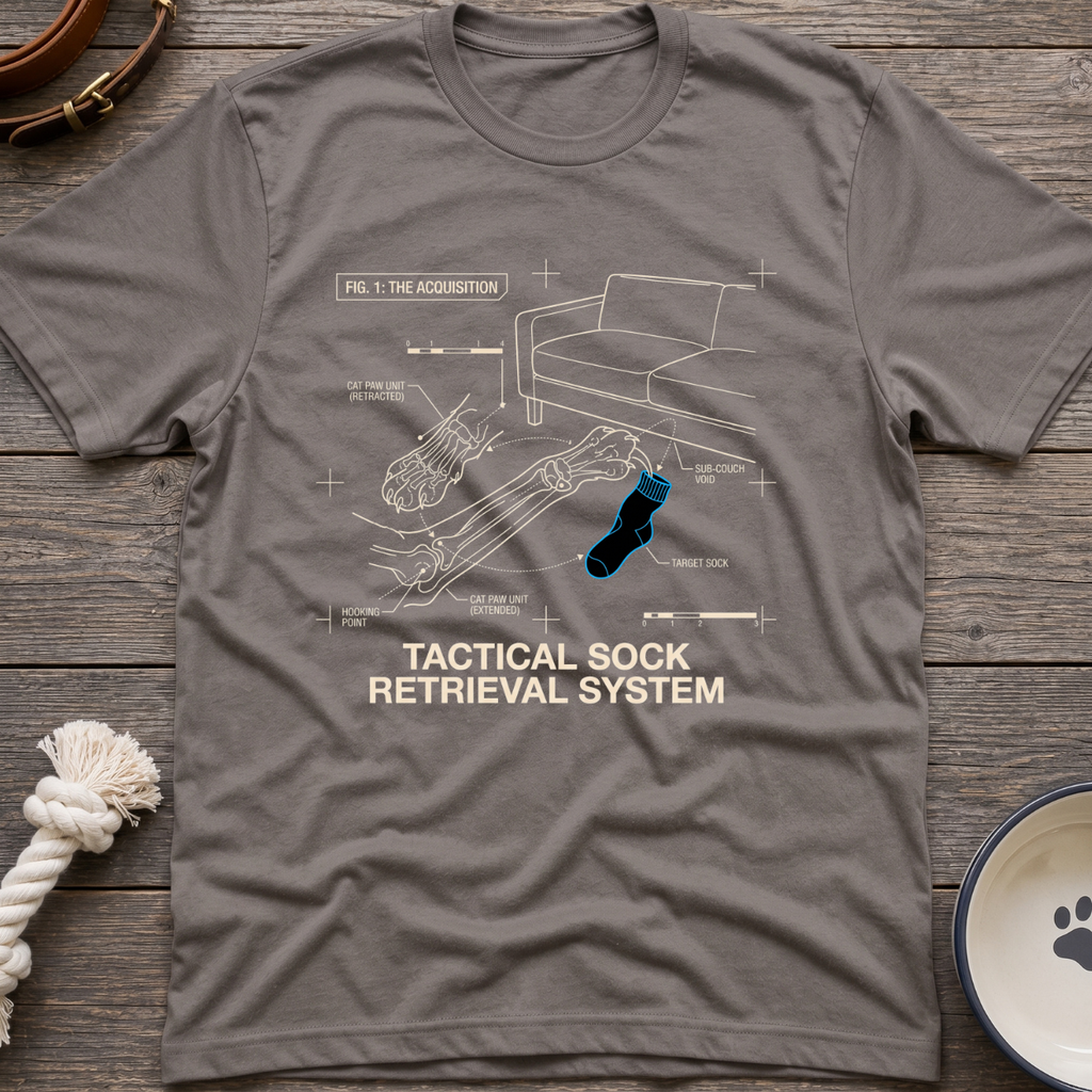 Sock Thief Diagram T-Shirt