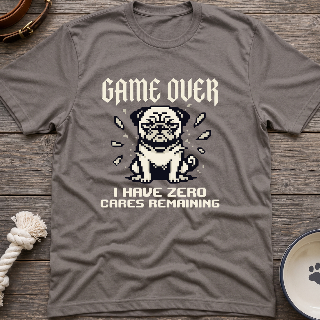 8 Bit Zero Care T-Shirt