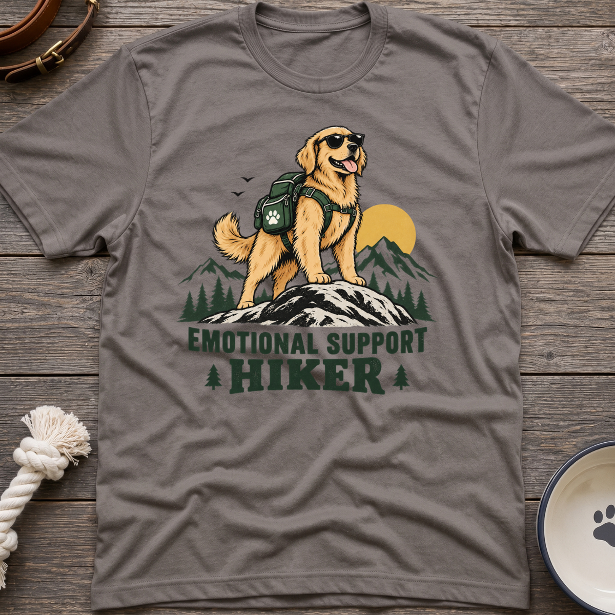 Hiker Dog T-Shirt