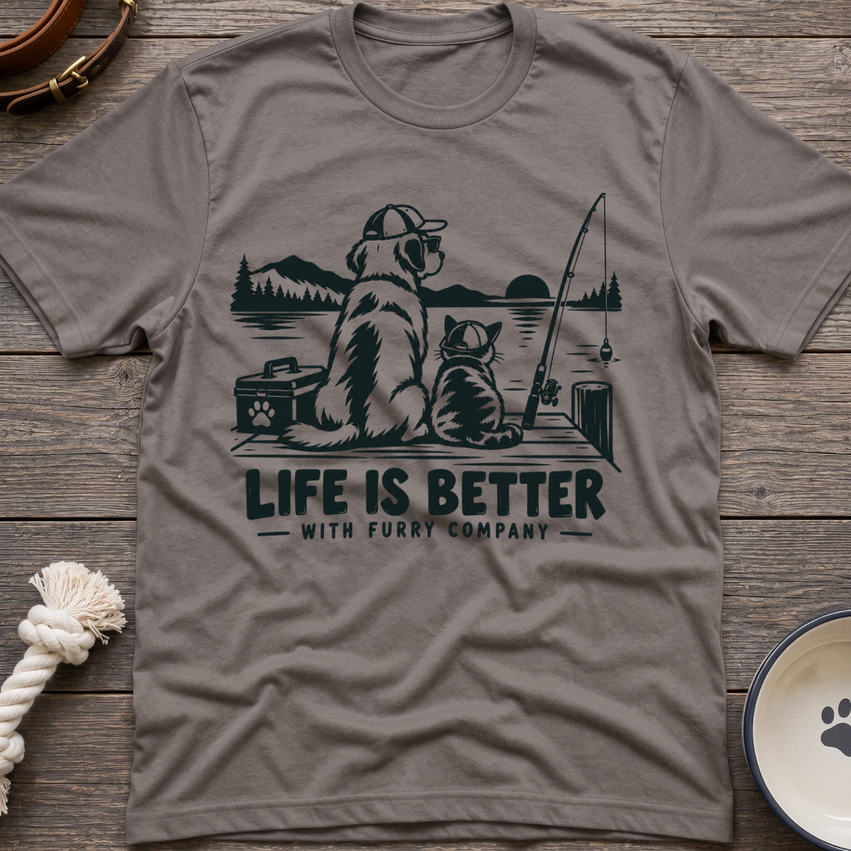 Fishing Pets T-Shirt