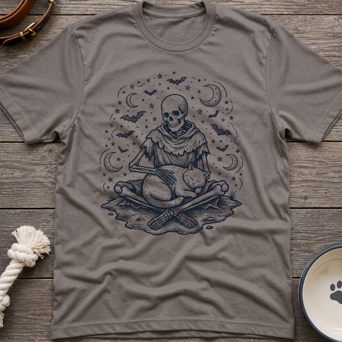 Skull & Cat T-Shirt