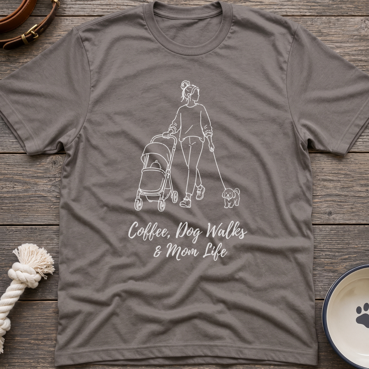 Mom Life Walk T-Shirt