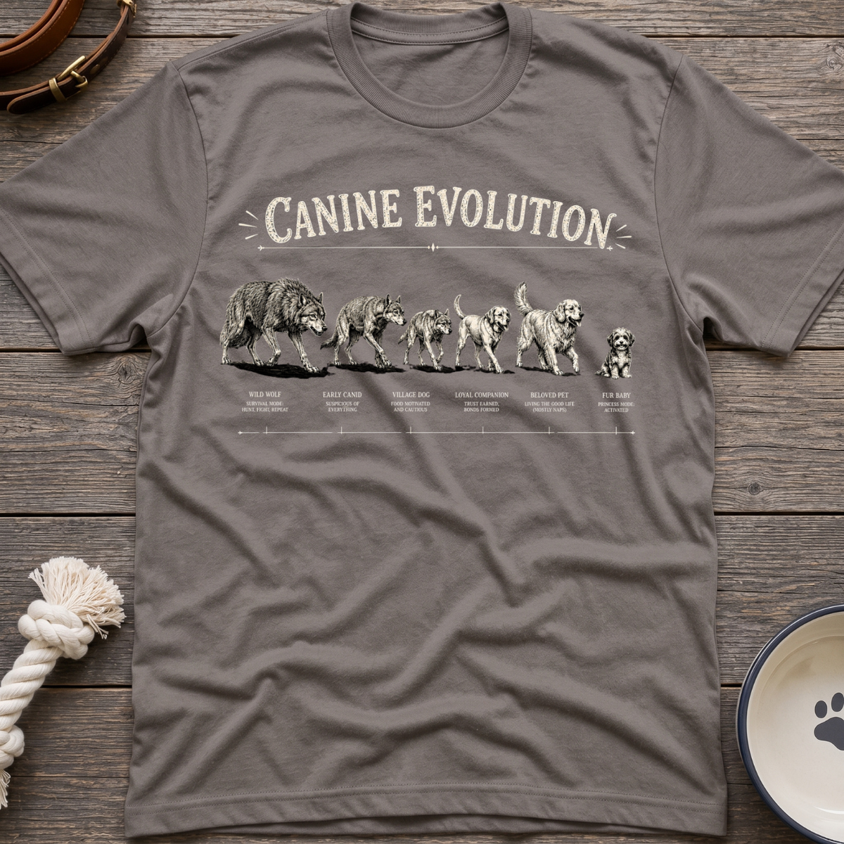 Canine Evolution T-Shirt