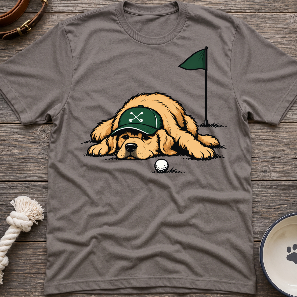 Lazy Golden Ball T-Shirt