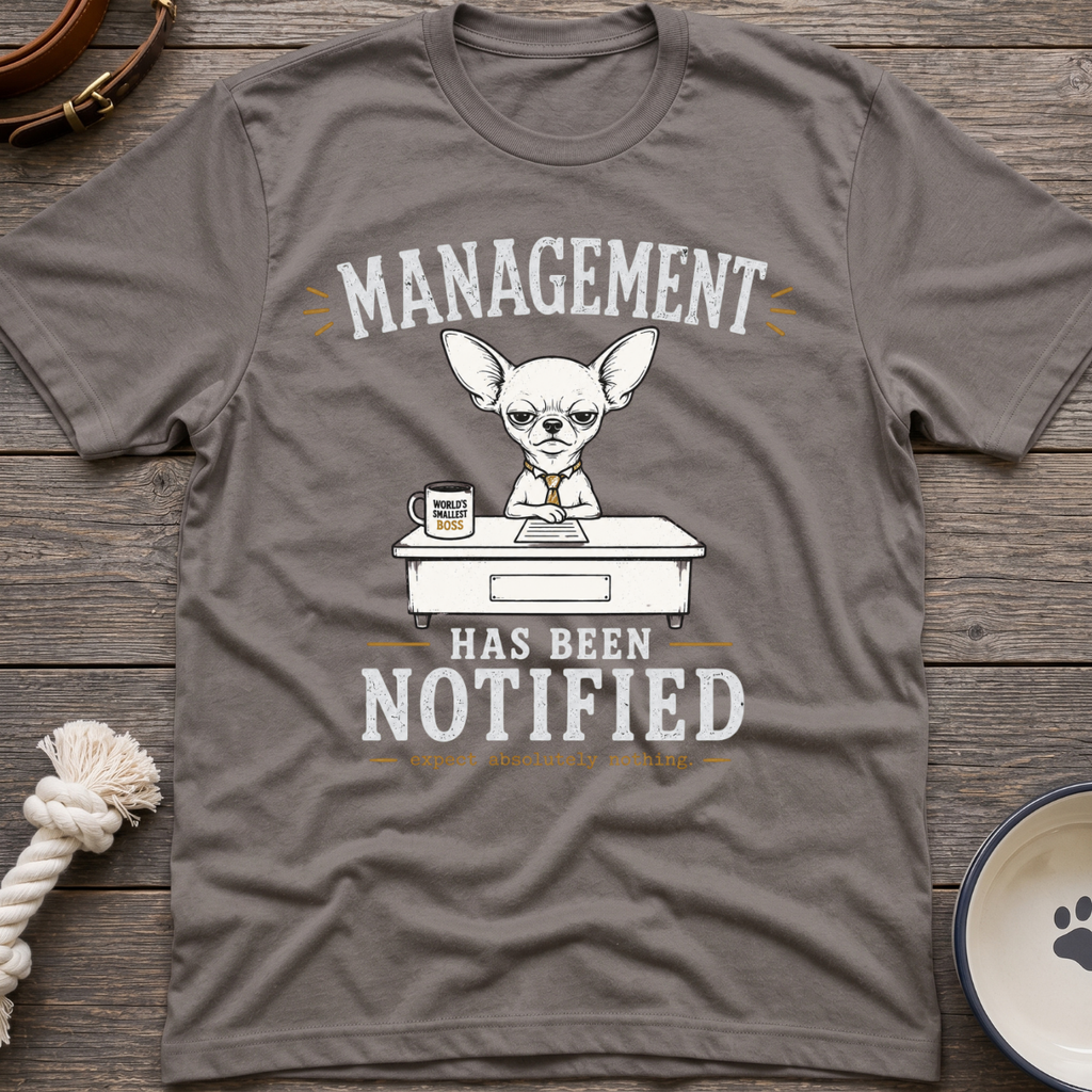Management Notified T-Shirt