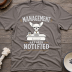 Management Notified T-Shirt