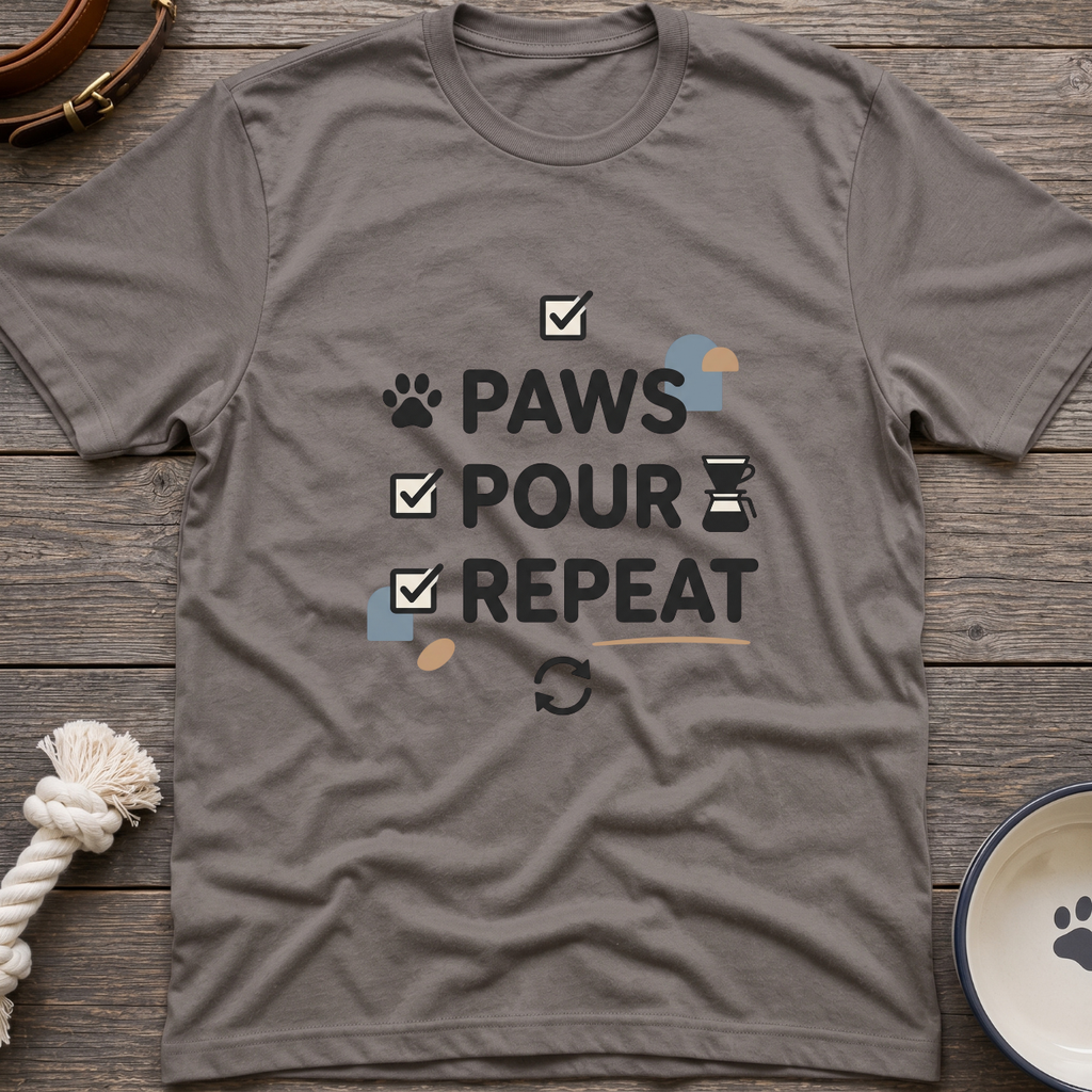 Paws Pour Repeat T-Shirt