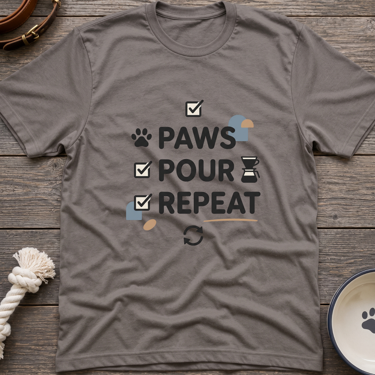 Paws Pour Repeat T-Shirt