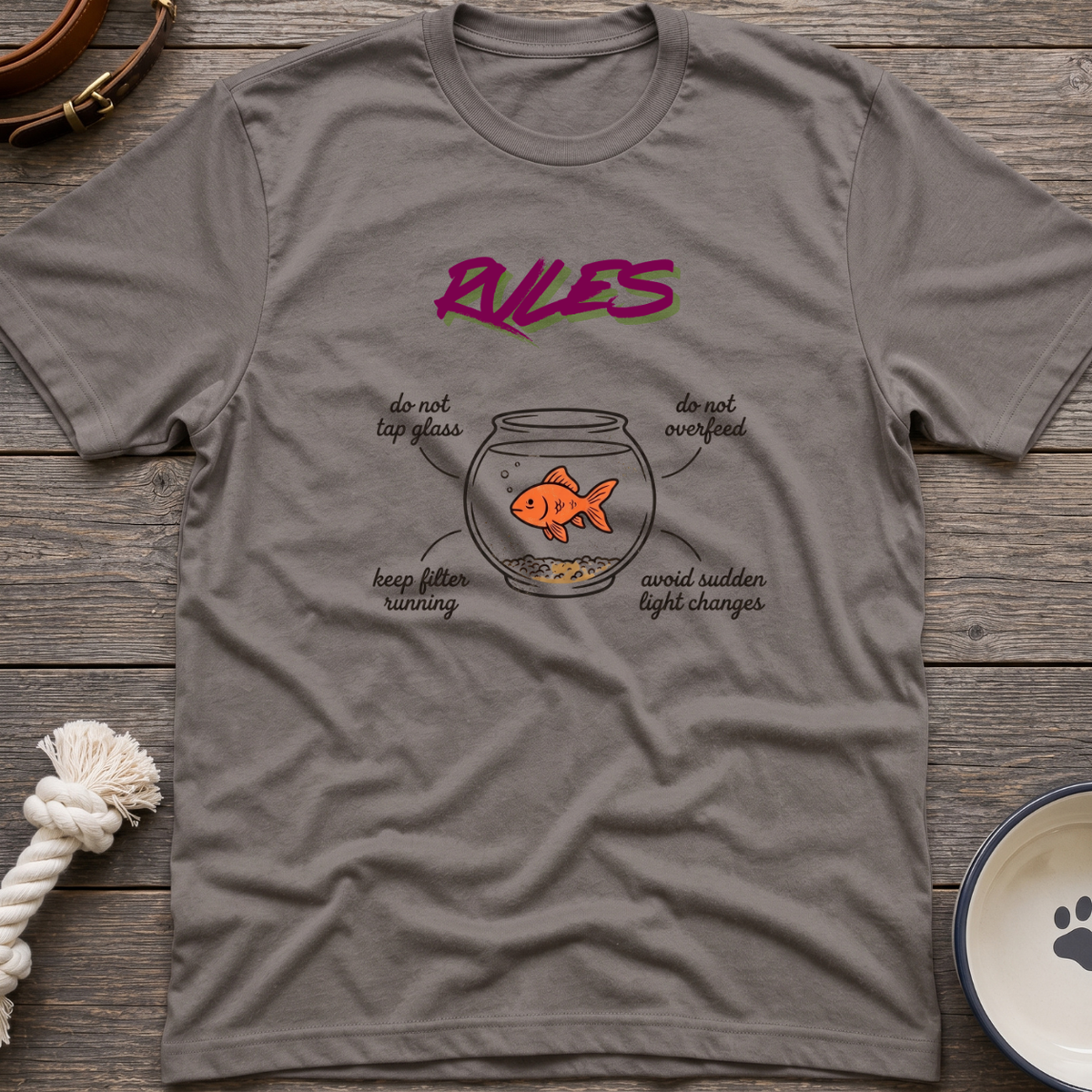 Goldfish Rules T-Shirt