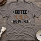 Coffee Dogs No People T-Shirt