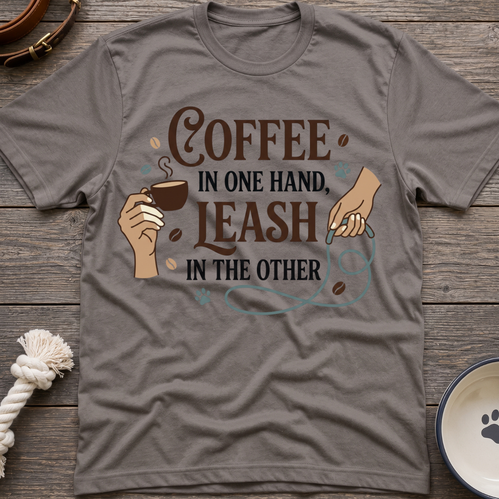 Coffee And Leash T-Shirt