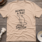 Rat Not Snitch T-Shirt