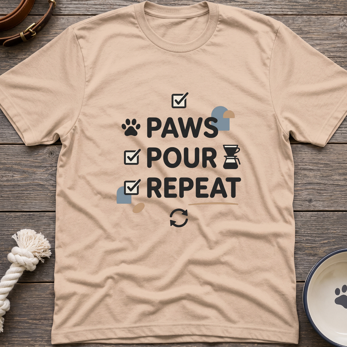 Paws Pour Repeat T-Shirt