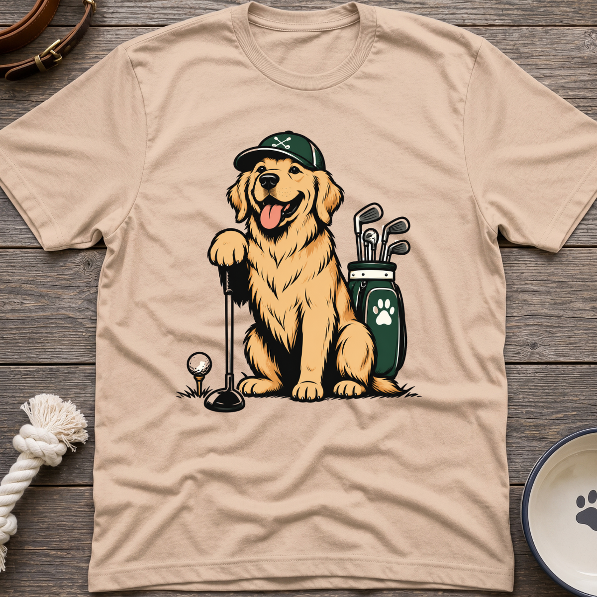 Golden Golfer T-Shirt