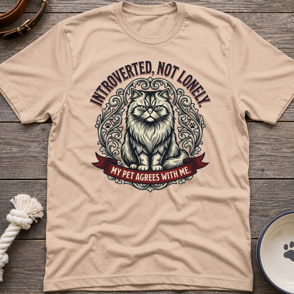 Introverted Cat T-Shirt