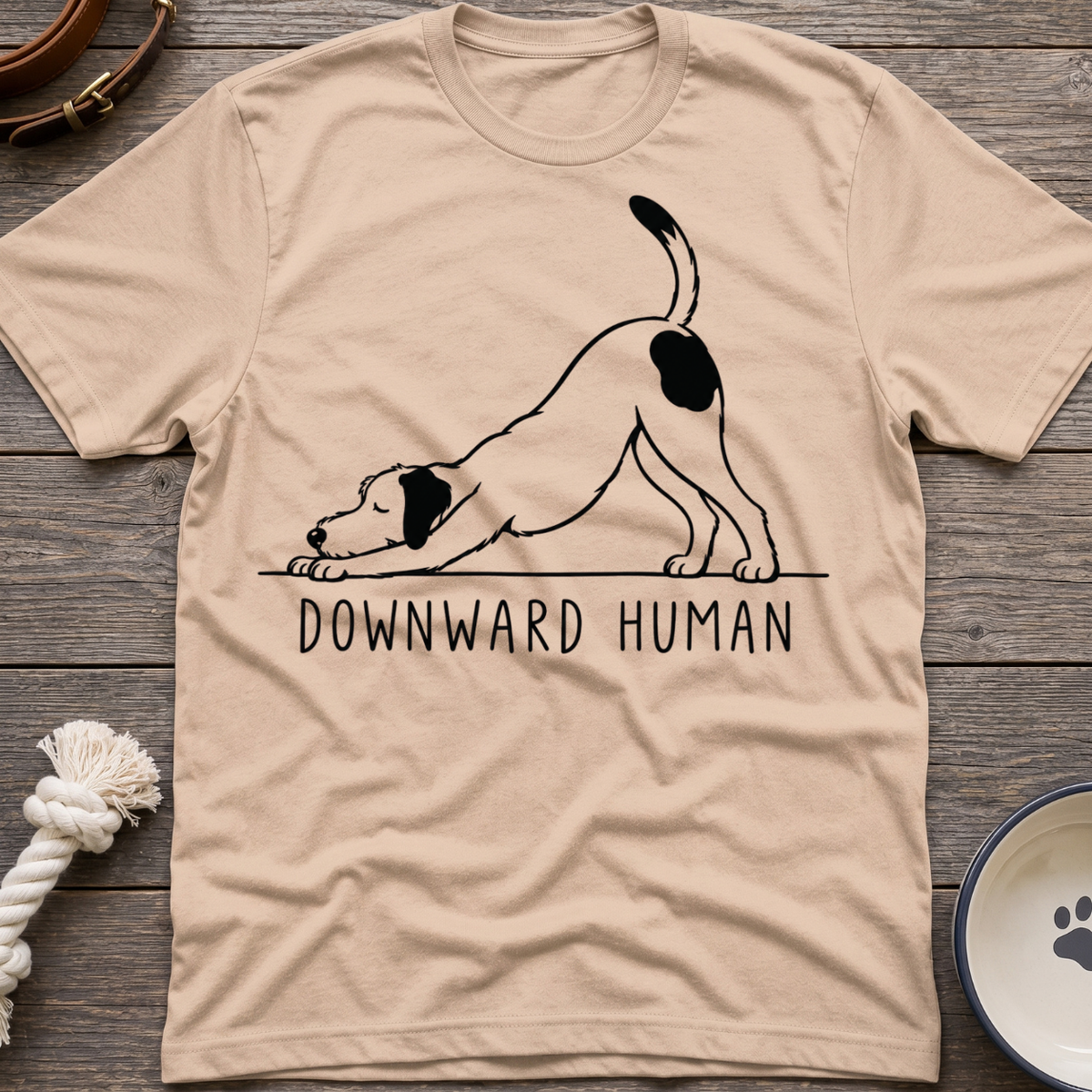 Downward Human T-Shirt