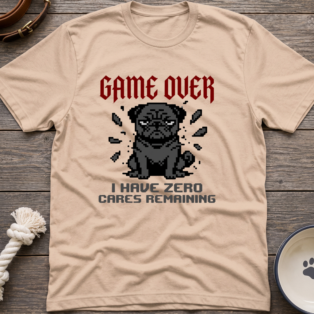 8 Bit Zero Care T-Shirt