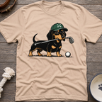 Dachshund Golfer T-Shirt