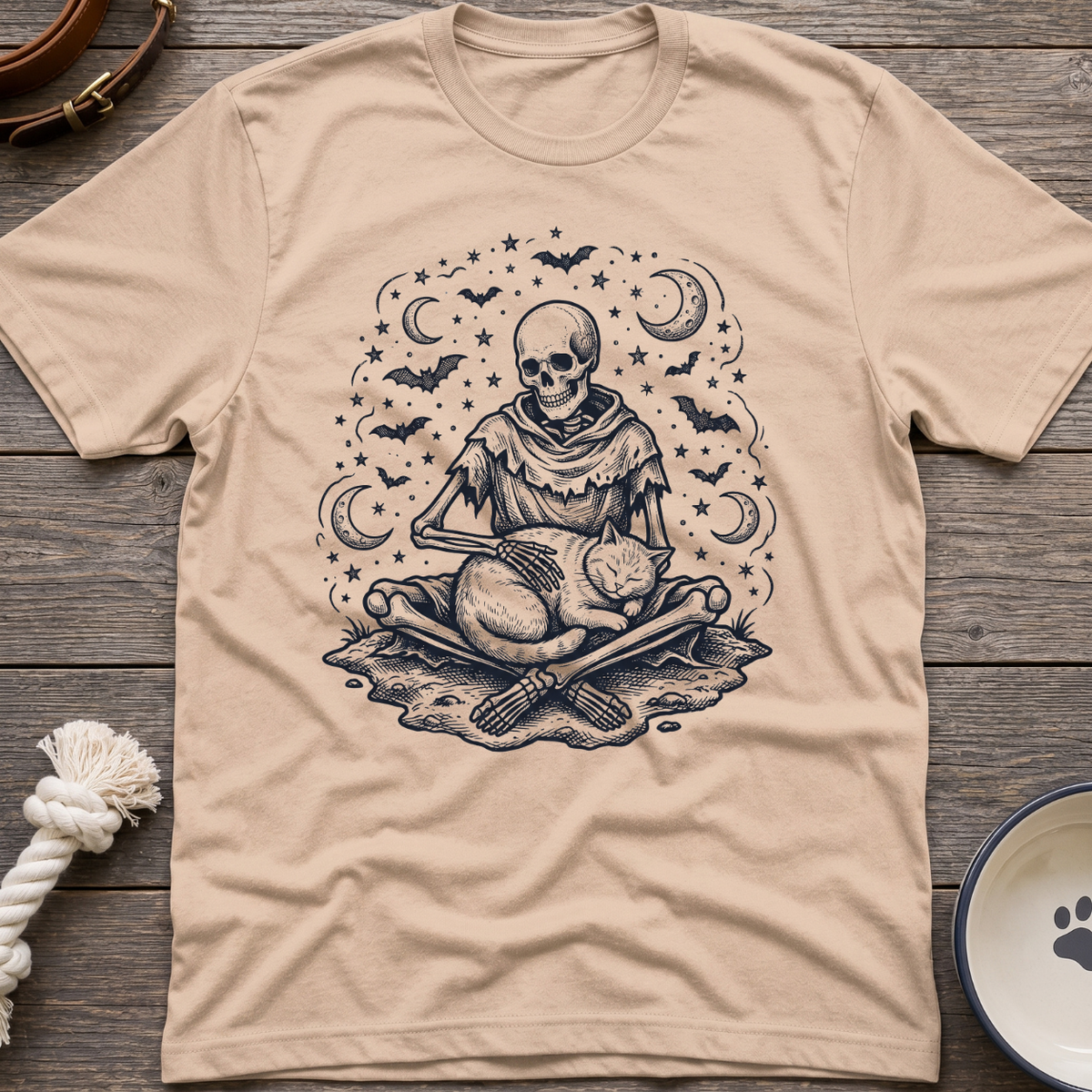 Skull & Cat T-Shirt