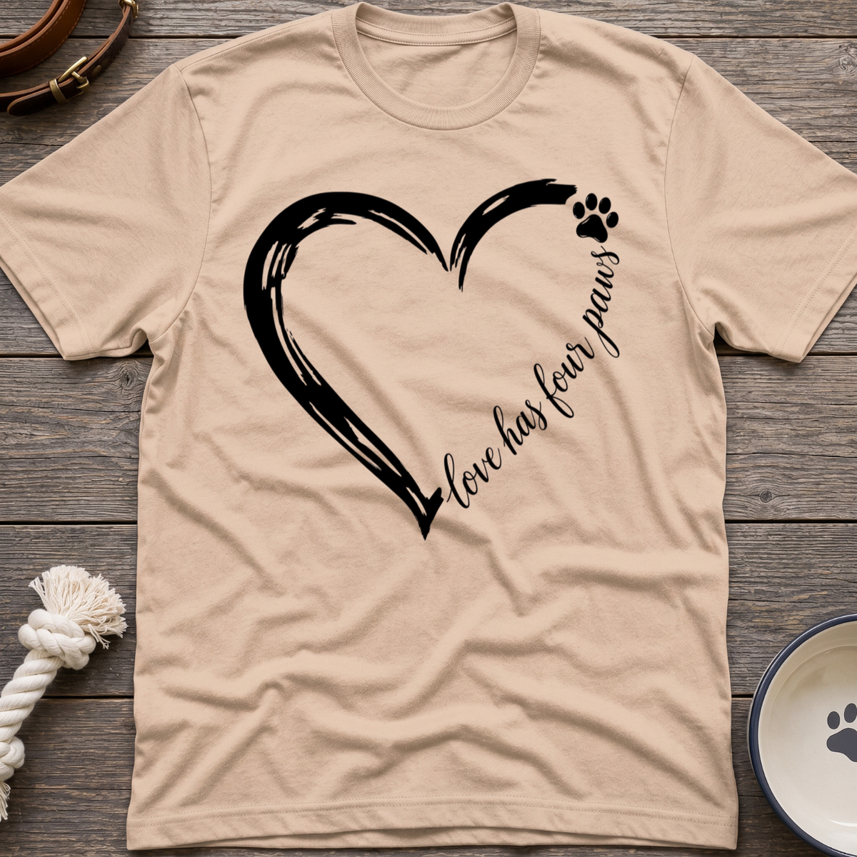 Love Has 4 Paws T-Shirt