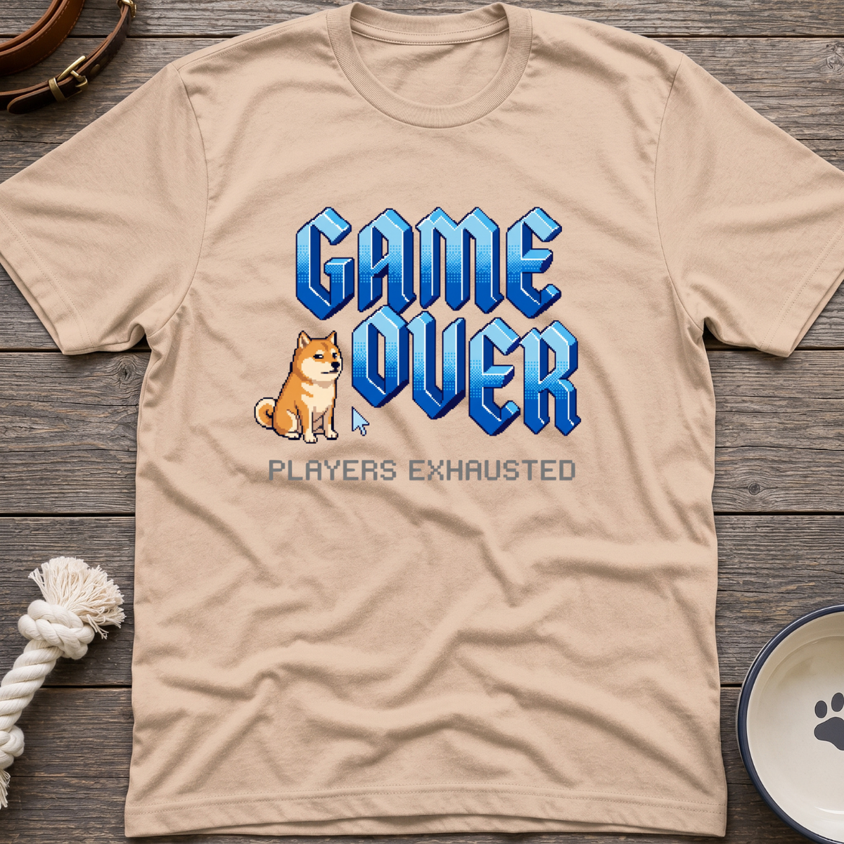 Player Exhausted T-Shrit