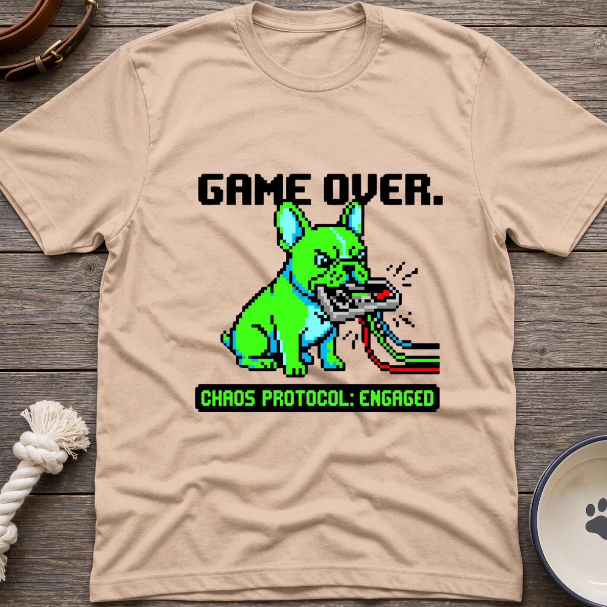 8 Bit Chaos Engaged T-Shirt