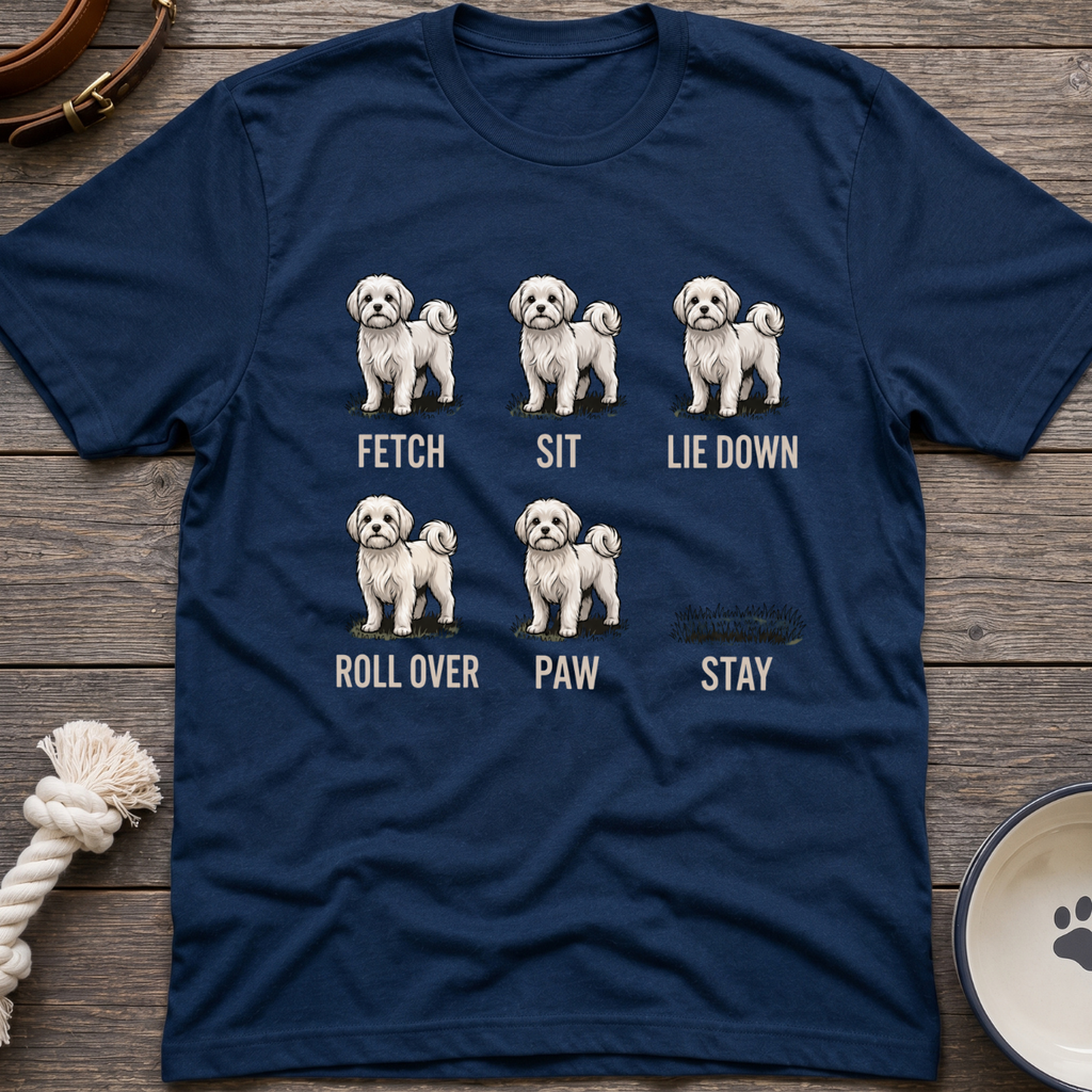 Dog Commands T-shirt
