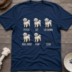 Dog Commands T-shirt