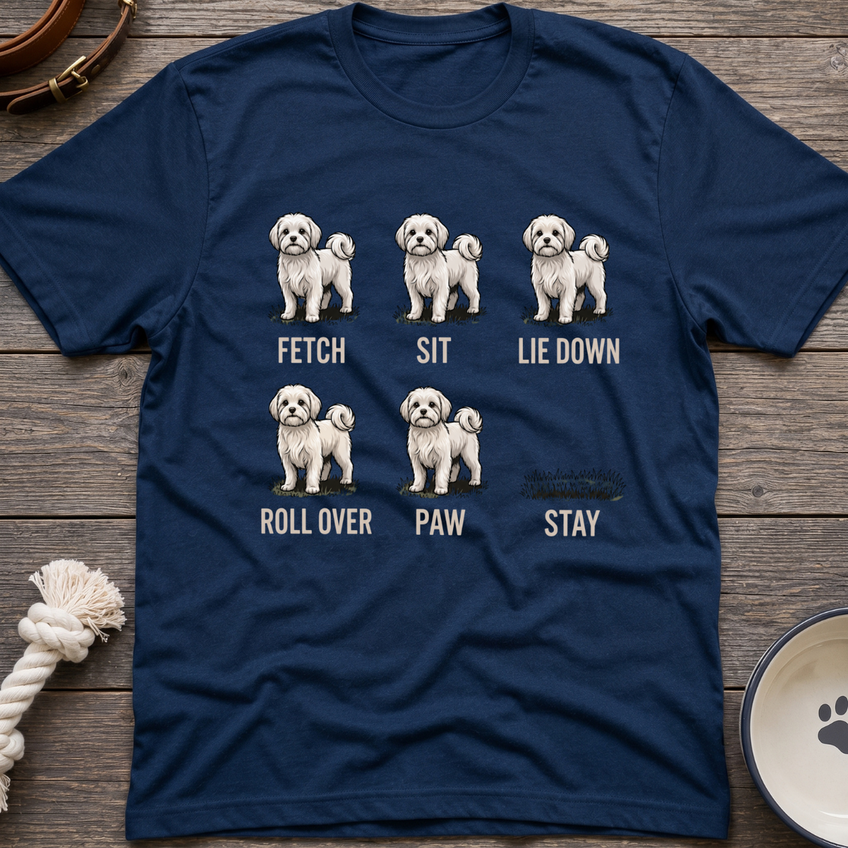 Dog Commands T-shirt