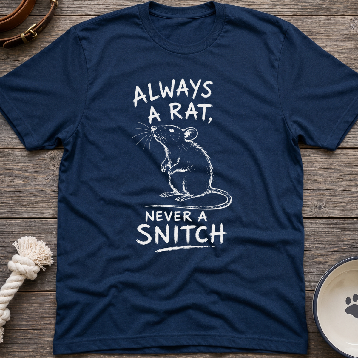 Rat Not Snitch T-Shirt