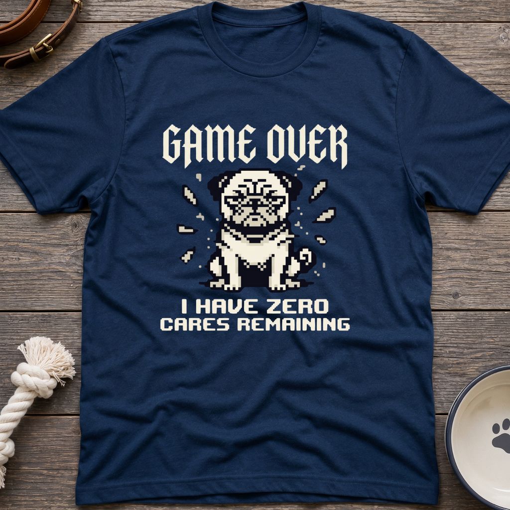 8 Bit Zero Care T-Shirt