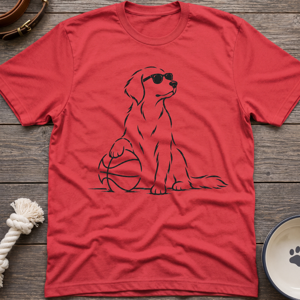 Basketball Pup T-Shirt