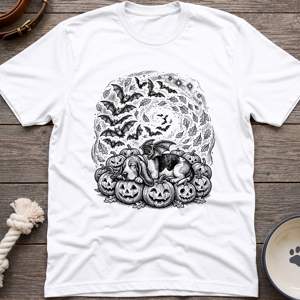 Pup on Pumpkins T-Shirt