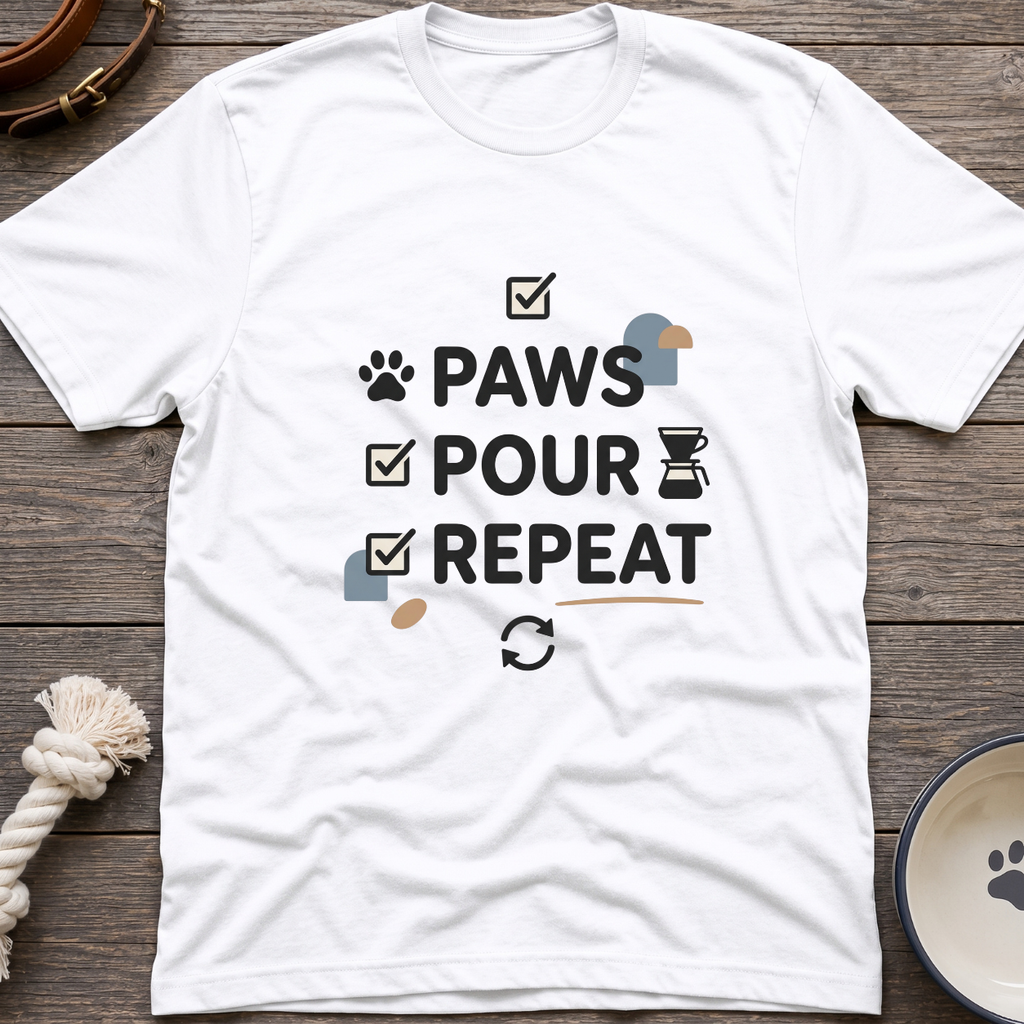 Paws Pour Repeat T-Shirt